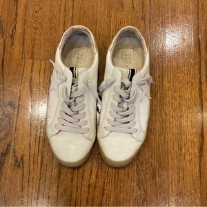 SHU SHOP PAULA BONE LIZARD SNEAKERS